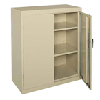 46 x 24 x 42'' (Sand, Gray, Charcoil, or Black (Please specify)) - Counter-High Storage Cabinet - Eagle Tool & Supply