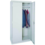 46 x 24 x 72'' (Sand, Gray, Charcoil, or Black (Please specify)) - Combo Wardrobe/Storage Cabinet - Eagle Tool & Supply