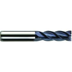 .062X1/8X.186X1-1/2 W/ .010 C/R 3FL VARIABLE HELIX CARBIDE END MILL-nACRo - Eagle Tool & Supply