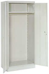 36 x 24 x 78'' (Dove Gray or Putty) - Wardrobe Cabinet - Eagle Tool & Supply