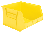 16-1/2 x 18 x 11'' - Yellow Hanging or Stackable Bin - Eagle Tool & Supply