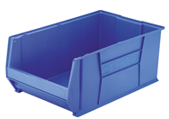 12-3/8" x 20" x 6" - Blue Stackable Bins - Eagle Tool & Supply