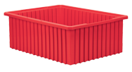 20-1/8 x 14-7/8 x 7-7/16'' - Red Akro-Grid Stackable Containers - Eagle Tool & Supply