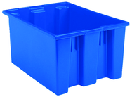 23-1/2 x 19-1/2 x 13'' - Blue Nest-Stack-Tote Box - Eagle Tool & Supply