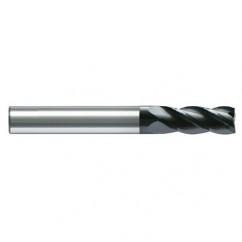 7mm Dia. - 63mm OAL - AlTiN - Solid Carbide - High Spiral End Mill - 4 FL - Eagle Tool & Supply