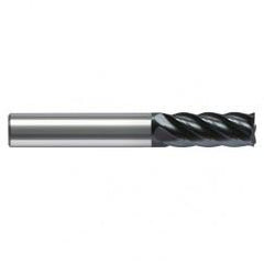 16mm Dia. - 92mm OAL - Uncoated - Solid Carbide - High Spiral End Mill - 4 FL - Eagle Tool & Supply