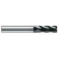 10mm Dia. - 72mm OAL - AlCrN - Solid Carbide - High Spiral End Mill - 4 FL - Eagle Tool & Supply