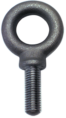 Shoulder Plain Eye Bolt - 1-1/8-7 Thread, 2'' Eye Dia. - Eagle Tool & Supply