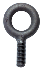 No Shoulder Plain Eye Bolt - 1-1/2-6 Thread, 2-9/16'' Eye Dia. - Eagle Tool & Supply