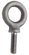 Shoulder Pattern Eye Bolt - M45 x 4.50 Thread; 73.0mm Eye Dia. - Eagle Tool & Supply