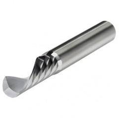 1/4" Dia. - 2-1/2" OAL - CBD - Router-Single Flute Plastic LH Spiral; RH Cut - Eagle Tool & Supply