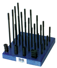 T-Nut and Stud Set - #20604; 3/8-16 Stud Size; 9/16 T-Slot Size - Eagle Tool & Supply