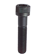 M8 - 1.25 x 25 - Black Finish Heat Treated Alloy Steel - Cap Screws - Socket Head - Eagle Tool & Supply