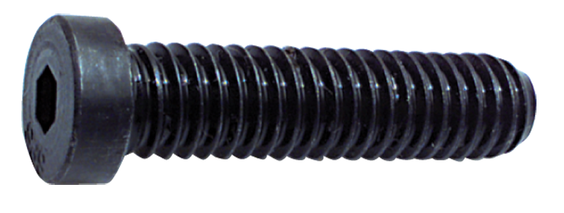 3/8-16 x 1/2 - Black Finish Heat Treated Alloy Steel - Cap Screws - Low Head Socket - Eagle Tool & Supply