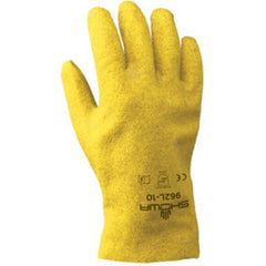 General purpose PVC fully coated yellow jersey liner slip-on/small - Eagle Tool & Supply