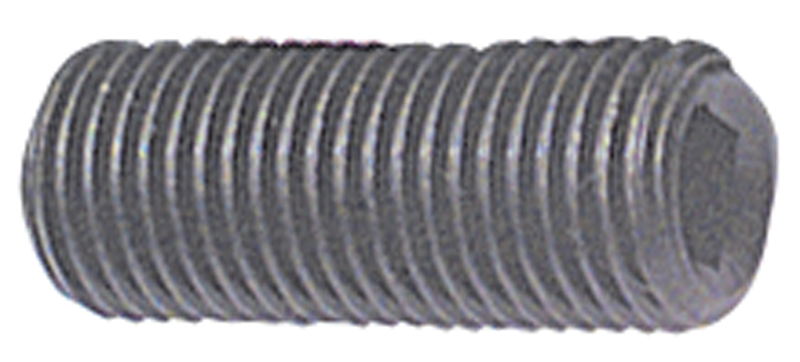 1/2-20 x 1 - Black Finish Heat Treated Alloy Steel - Socket Set Screws - Cup Point - Eagle Tool & Supply