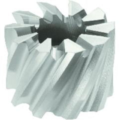1-1/4 x 1 x 1/2 - HSS - Shell Mill - 8T - TiN Coated - Eagle Tool & Supply
