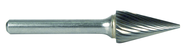 6mm EdgeHog Conical Carbide Bur SM-2M-D Standard Alt Diamond (Double) - Eagle Tool & Supply