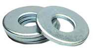 7/8 Bolt Size - Zinc Plated Carbon Steel - Flat Washer - Eagle Tool & Supply