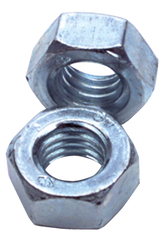 M18-2.50 - Zinc / Bright - Finished Hex Nut - Eagle Tool & Supply