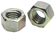 7/8-9 - Zinc / Yellow / Bright - Finished Hex Nut - Eagle Tool & Supply