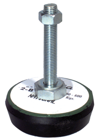 Machinery Mount - #3B 5'' Diameter - 16mm Bolt - Eagle Tool & Supply