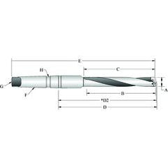 24010H-004IS T-A® Spade Blade Holder - Helical Flute- Series 1 - Eagle Tool & Supply