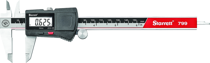 #EC799B-6/150 W/SLC 0 - 6 / 0 - 150mm Electronic Caliper - Eagle Tool & Supply