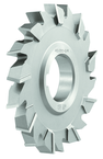 7 x 1 x 1-1/2 - HSS - Staggered Tooth Side Milling Cutter - 28T - Uncoated - Eagle Tool & Supply