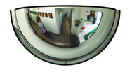 32" Half Dome Mirror -Polycarbonate Back - Eagle Tool & Supply