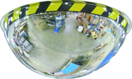 18" Full Dome Mirror With Safety Border - Eagle Tool & Supply