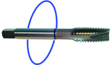 1-3/8-6 Dia. - H4 - 4 FL - Std Spiral Point Tap - Blue Ring - Eagle Tool & Supply