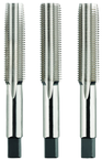 5/8-11 H3 4-Flute High Speed Steel Hand Tap Set-Bright - Eagle Tool & Supply