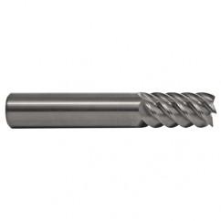 6mm TuffCut SS 6 Fl High Helix TiN Coated Non-Center Cutting End Mill - Eagle Tool & Supply
