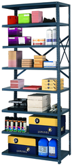 36 x 18 x 85'' (8 Shelves) - Open Style Add-On Shelving Unit - Eagle Tool & Supply