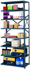 36 x 24 x 85'' (8 Shelves) - Open Style Add-On Shelving Unit - Eagle Tool & Supply