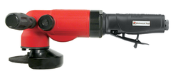 #UT8785-5 - 4-1/2" Right Angle - Air Powered Grinder - Side Exhaust - Eagle Tool & Supply