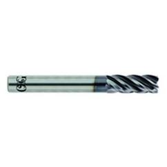 1/2 x 1/2 x 1 x 3 5Fl .060 C/R Carbide End Mill - TiALN - Eagle Tool & Supply