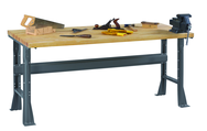 72 x 36 x 33-1/2" - Wood Bench Top Work Bench - Eagle Tool & Supply