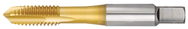 10-32 H3 3 Flute HSSCo Plug Spiral Point Tap-TiCN - Eagle Tool & Supply