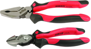 2 Pc. Set Industrial Soft Grip Linemen's Pliers and BiCut Combo Pack - Eagle Tool & Supply