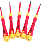 5PC PREC SLOTTED SCREWDRIVER SET - Eagle Tool & Supply