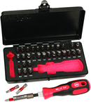 34PC SQ/TX/HEX IMPACT BIT SET - Eagle Tool & Supply