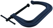 4406, 4400 Series Forged C-Clamp - Extra Deep-Throat, Regular-Duty, 0" - 6" Jaw Opening, 5" Throat Depth - Eagle Tool & Supply