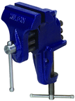 150, Bench Vise - Clamp-On Base, 3" Jaw Width, 2-1/2" Maximum Jaw Opening - Eagle Tool & Supply