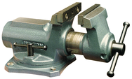 SBV-65, Super-Junior Vise, Swivel Base, 2-1/2" Jaw Width, 2-1/8" Jaw Opening - Eagle Tool & Supply