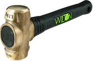 2 -1/2 lb Head, 12" B.A.S.H® Brass Hammer - Eagle Tool & Supply