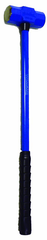 12 lb - 32" Fiberglass Handle - 2-1/4" Head Diameter - Soft Steel Sledge Hammer - Eagle Tool & Supply