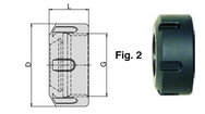 ER25-DIN 6499 Top Clamping Nut - Eagle Tool & Supply