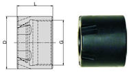 ER25M Top Clamping Nut -Mini - Eagle Tool & Supply